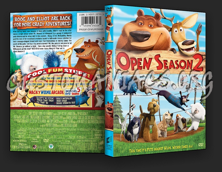 Open Season 2 dvd cover