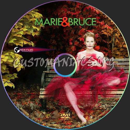 Marie and Bruce dvd label
