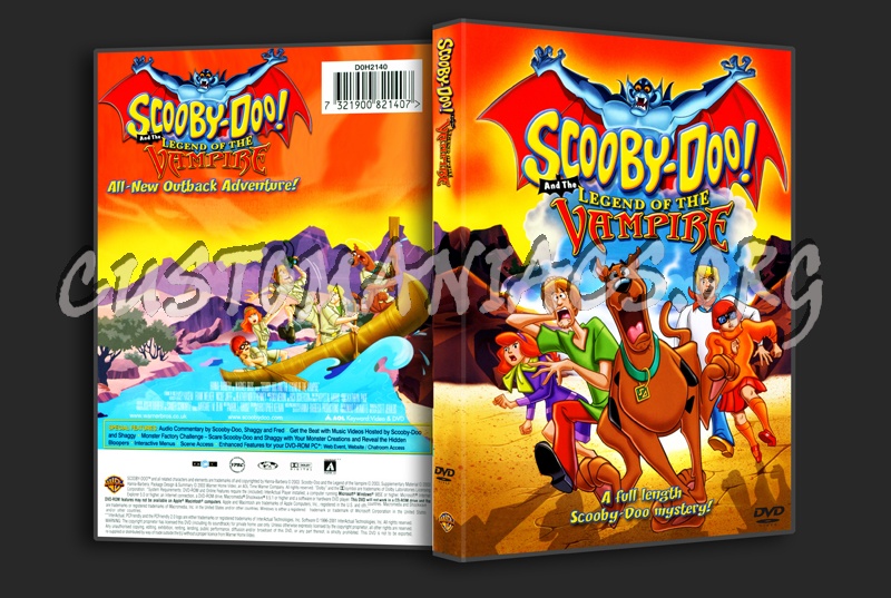 Scooby Doo: Legend Of The Vampire dvd cover