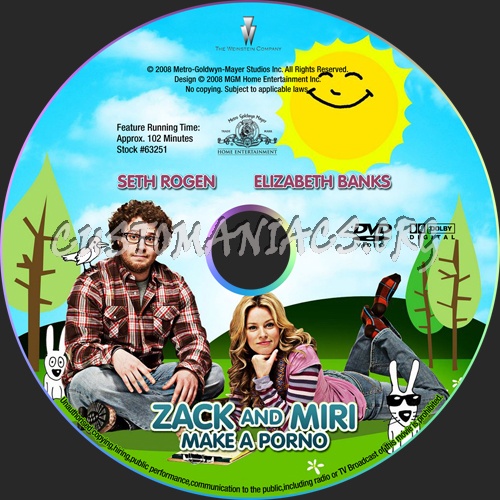 Zack and Miri Make a Porno dvd label