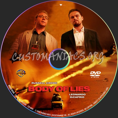 Body of Lies dvd label