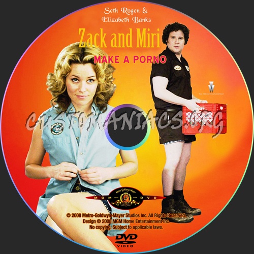 Zack and Miri Make a Porno dvd label