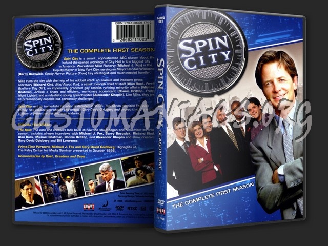 Spin City Season 1 dvd cover