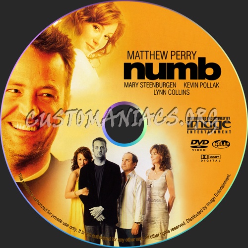 Numb dvd label