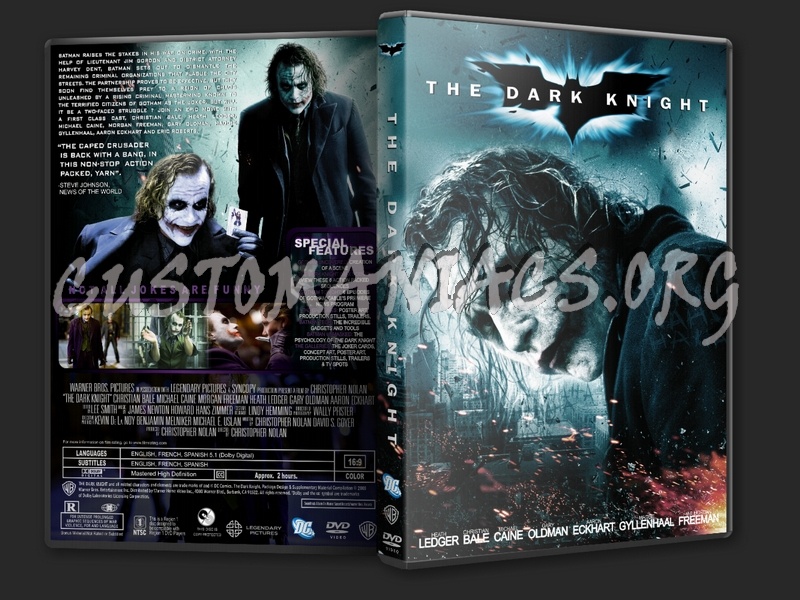 The Dark Knight dvd cover