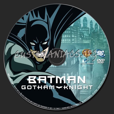 Batman Gotham Knight dvd label