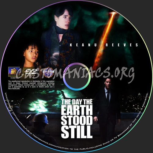 The Day the Earth Stood Still_ dvd label