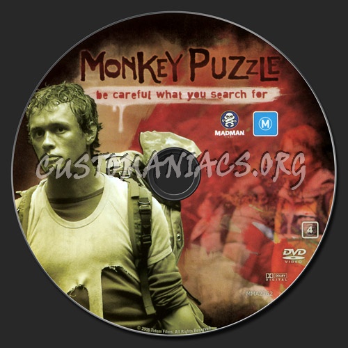 Monkey Puzzle dvd label