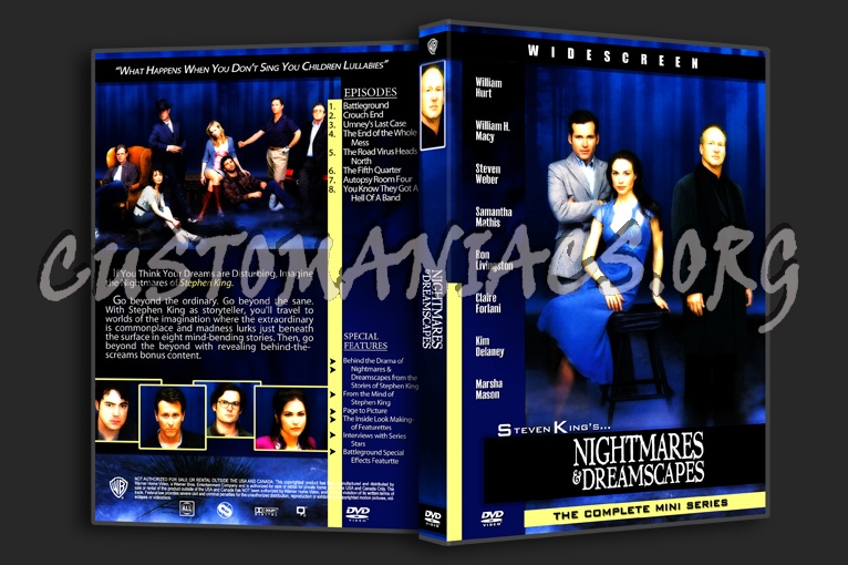 Nightmares and Dreamscapes dvd cover