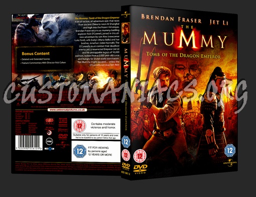 The Mummy - Tomb of The Dragon Emperor dvd cover