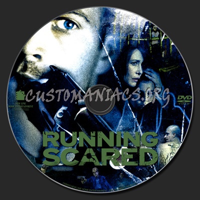 Running Scared dvd label