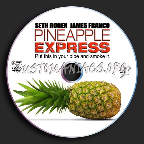 Pineapple Express dvd label