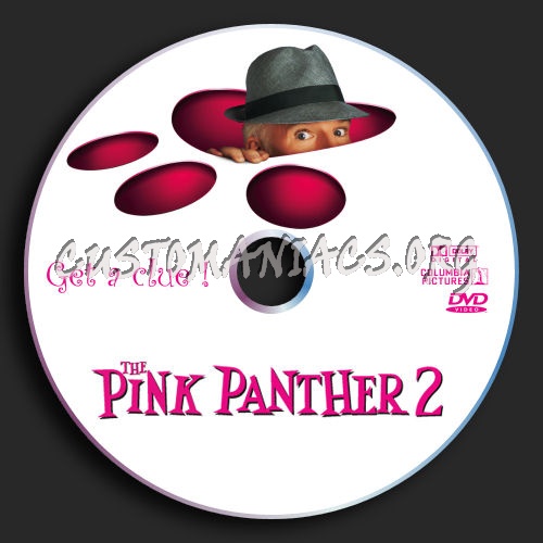 Pink Panther 2 dvd label