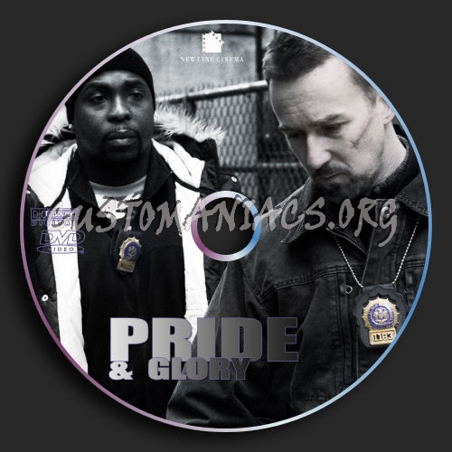 Pride & Glory dvd label