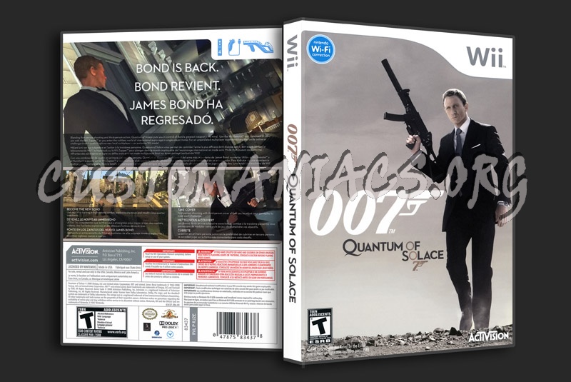 007 Quantum of Solace dvd cover