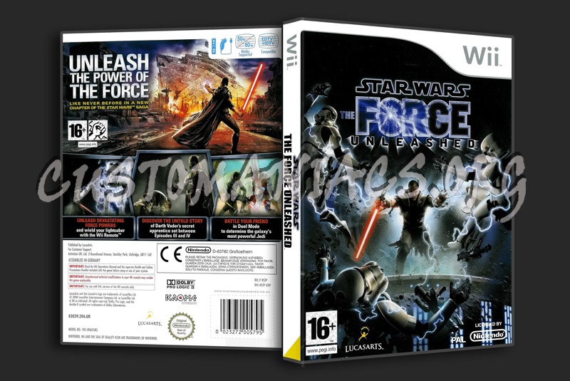 Star Wars - The Force Unleashed dvd cover