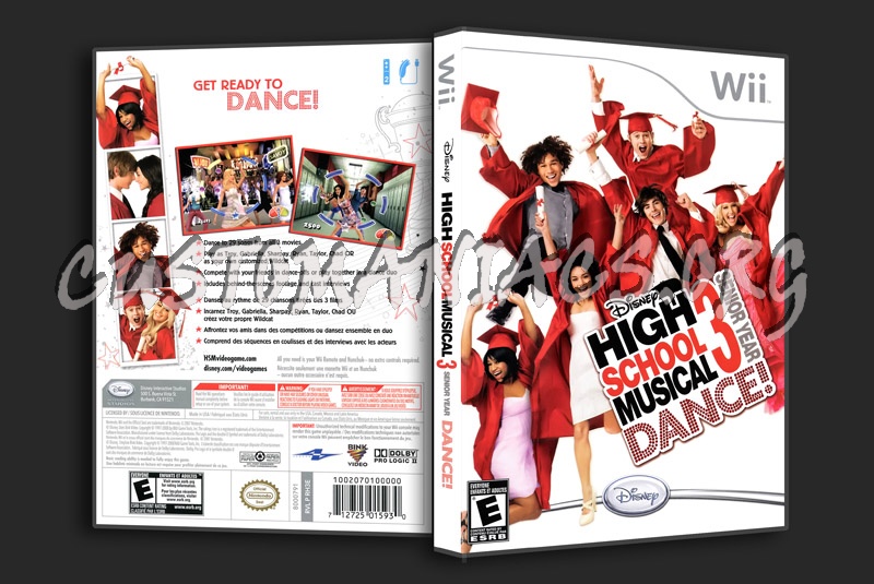 High School Musical 3 - Senior Year Dance! dvd cover