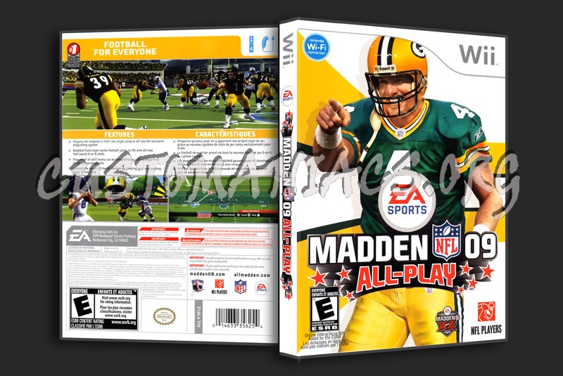 Madden NFL 09 - All Play dvd cover