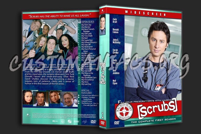 Scrubs dvd cover