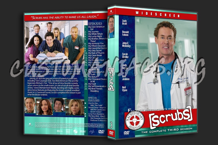 Scrubs dvd cover