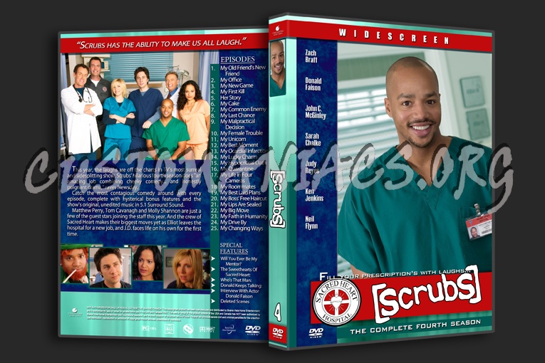 Scrubs dvd cover