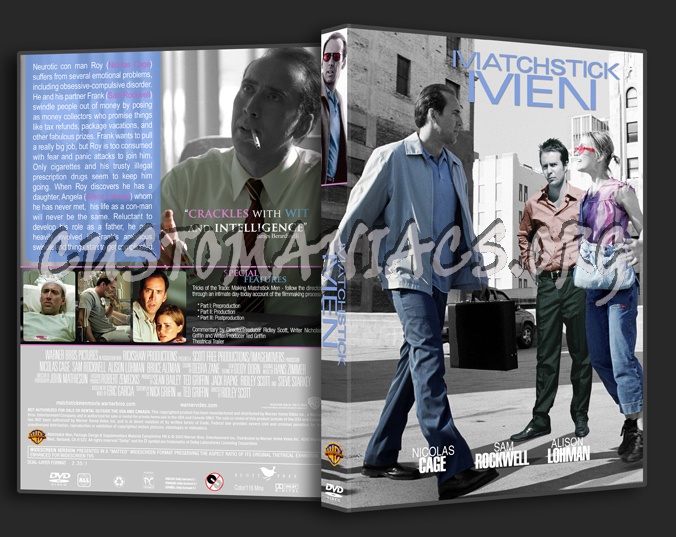 Matchstick Men dvd cover