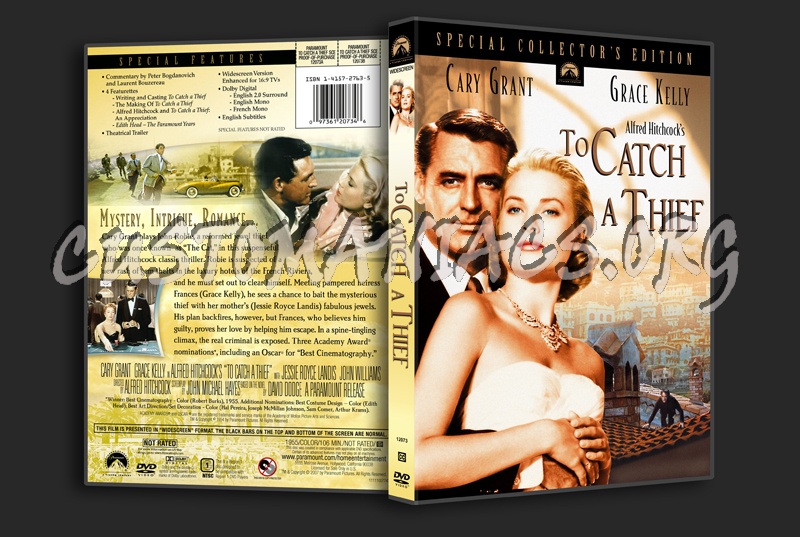 To Catch A Thief dvd cover