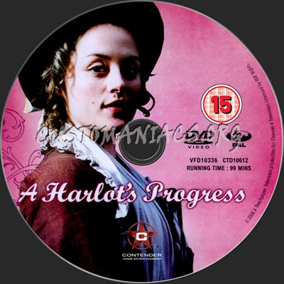 A Harlot's Progress dvd label