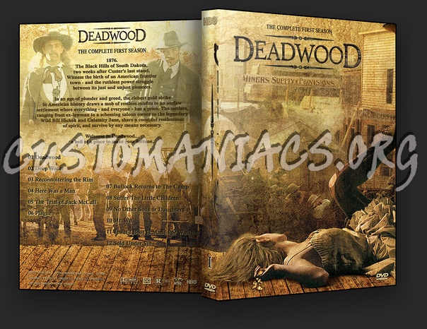 Deadwood The Complete Series dvd cover