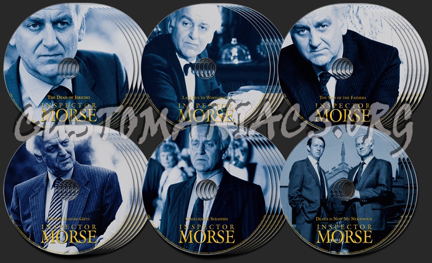 Inspector Morse The Complete Collection dvd label