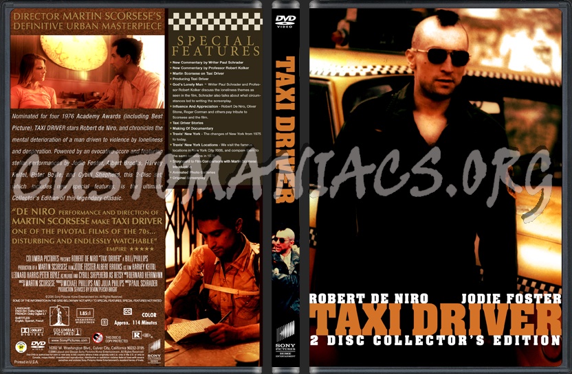 Taxi Driver dvd cover