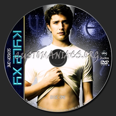 Kyle XY Season One dvd label