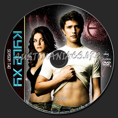 Kyle XY Season Two dvd label