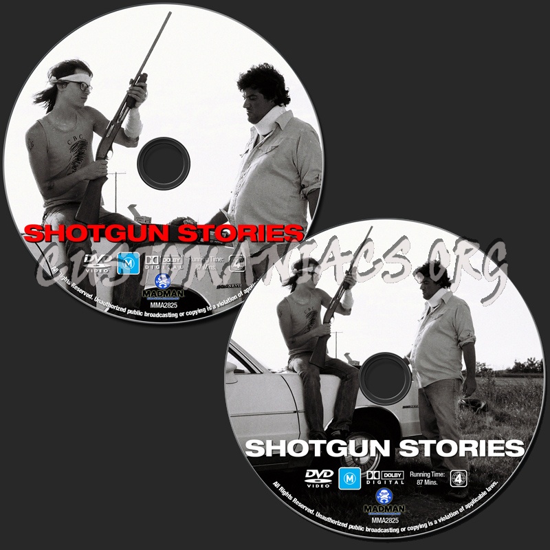 Shotgun Stories dvd label
