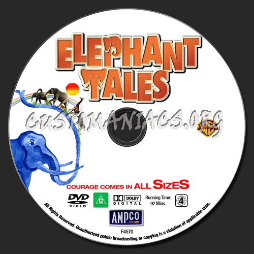 Elephant Tales dvd label