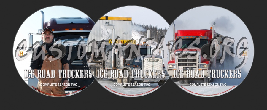 Ice Road Truckers dvd label