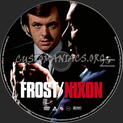 Frost/Nixon dvd label