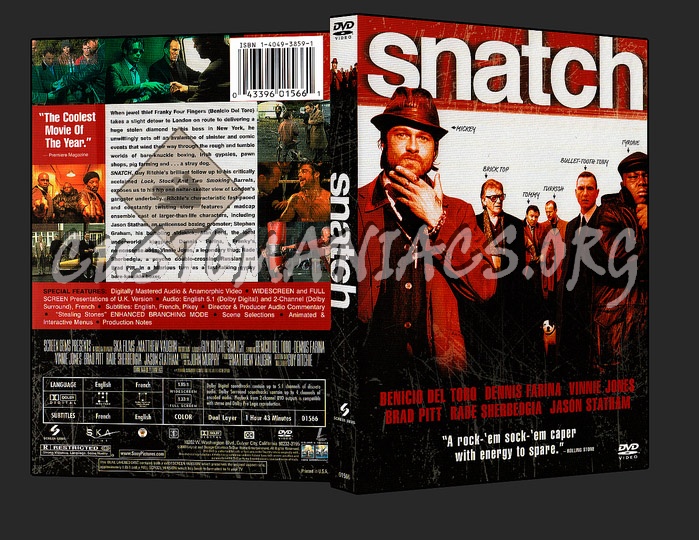 Snatch dvd cover