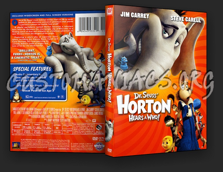Horton Hears a Who dvd cover