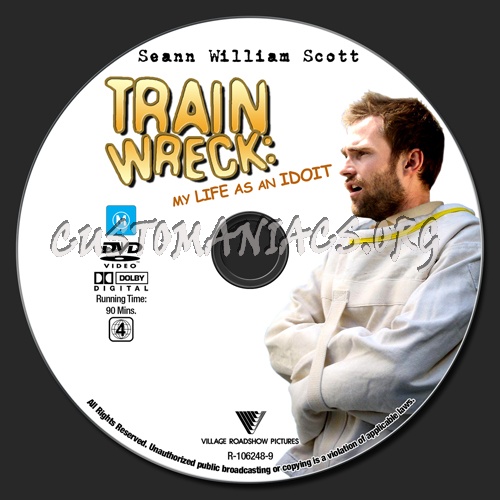 Trainwreck - My Life As An Idoit dvd label