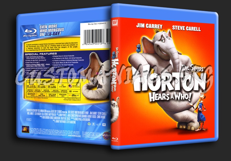 Horton Hears a Who blu-ray cover