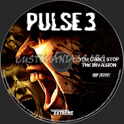 Pulse 3 dvd label