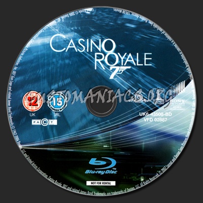 James Bond: Casino Royale blu-ray label