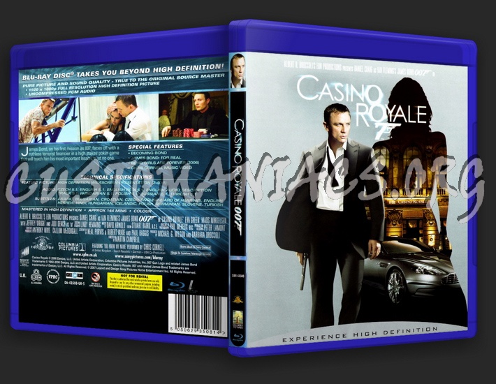 Casino Royale (James Bond) blu-ray cover