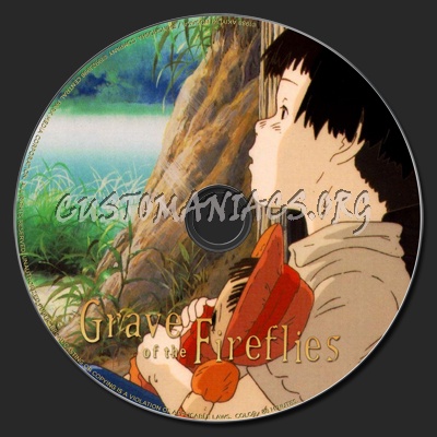 Grave of the Fireflies dvd label