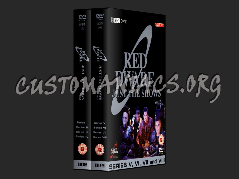 Red Dwarf The Complete Series dvd cover