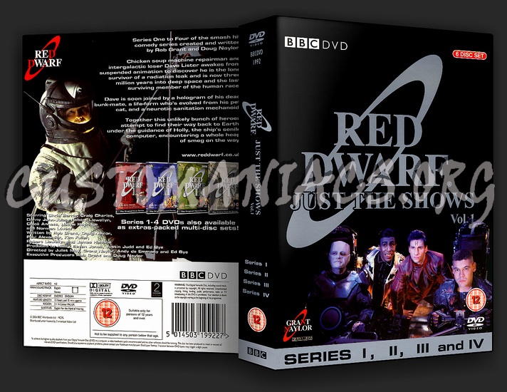 Red Dwarf The Complete Series dvd cover