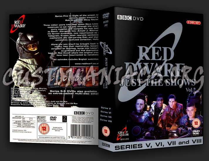 Red Dwarf The Complete Series dvd cover
