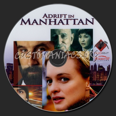 Adrift in Manhattan dvd label