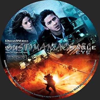 Eagle Eye dvd label